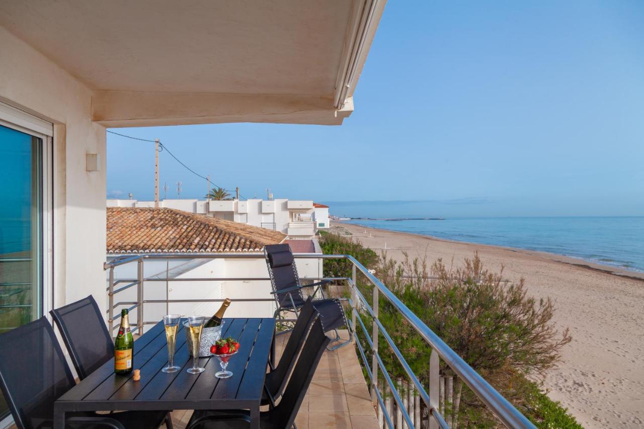AP-3 A Primera LÍNEA de Playa Oliva Bagian luar foto